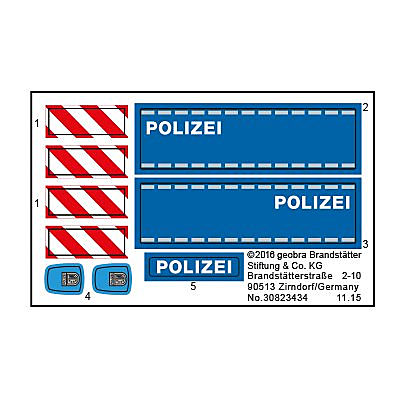 30823434_sparepart/Etikett 6878 "Polizei-Straßensperre"